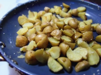 pommes de terre grelots dorés